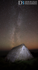 Milky Way ~ Freshwater West Seaweed Hut